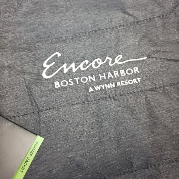 Landway Puffer Jacket Mens 4XL Encore Boston Harbor Gray Nylon Polyloft Insulate - Picture 3 of 15